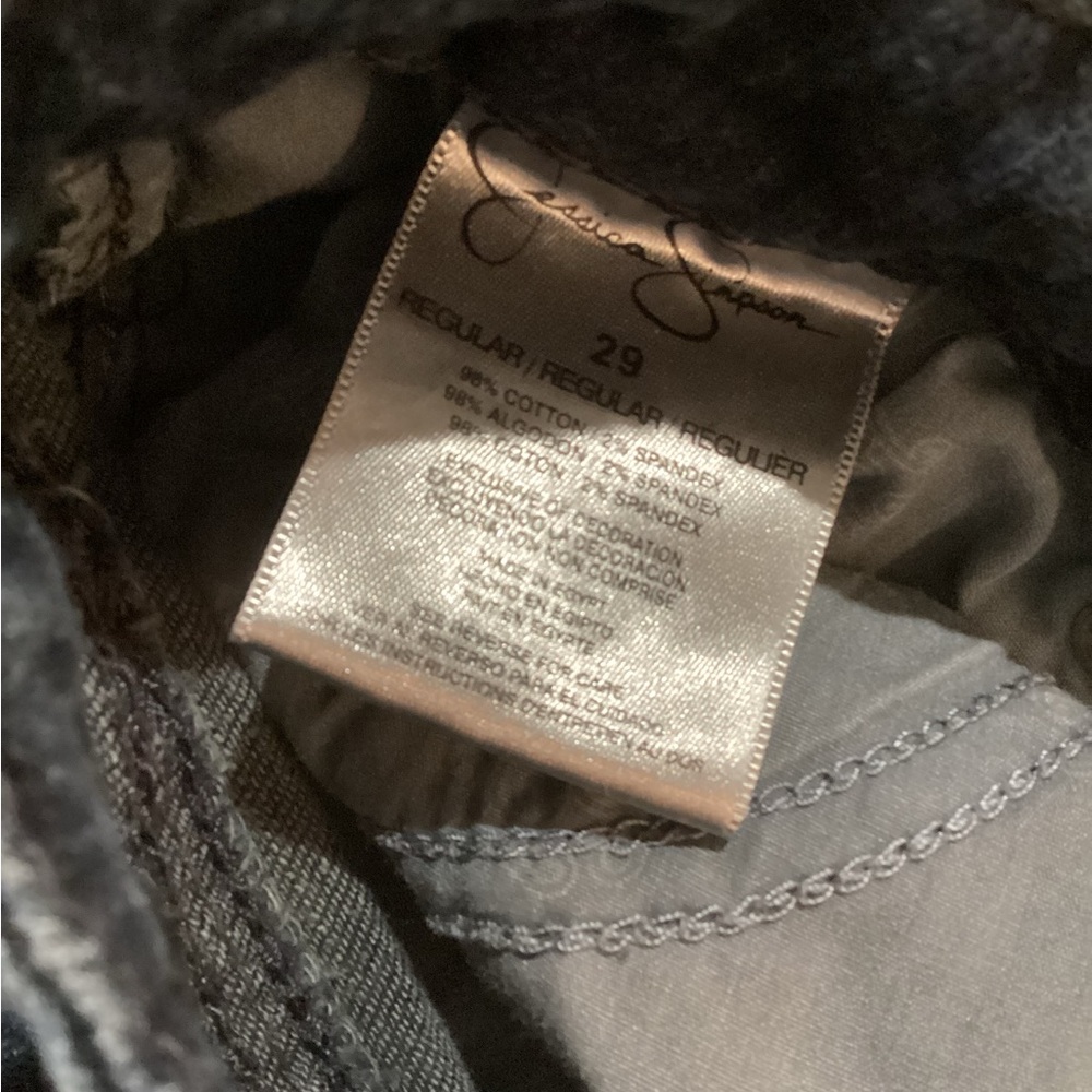 Jessica Simpson Forever Skinny Blue Jeans - Picture 2 of 6